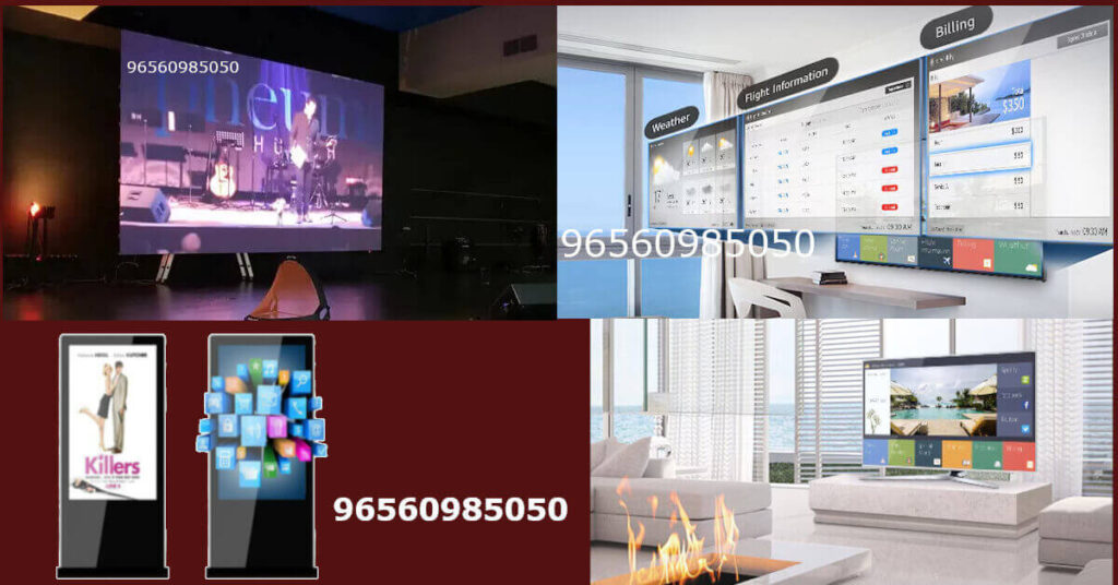 شاشات عرض للفنادق لجميع الاستخدامات الفندقية